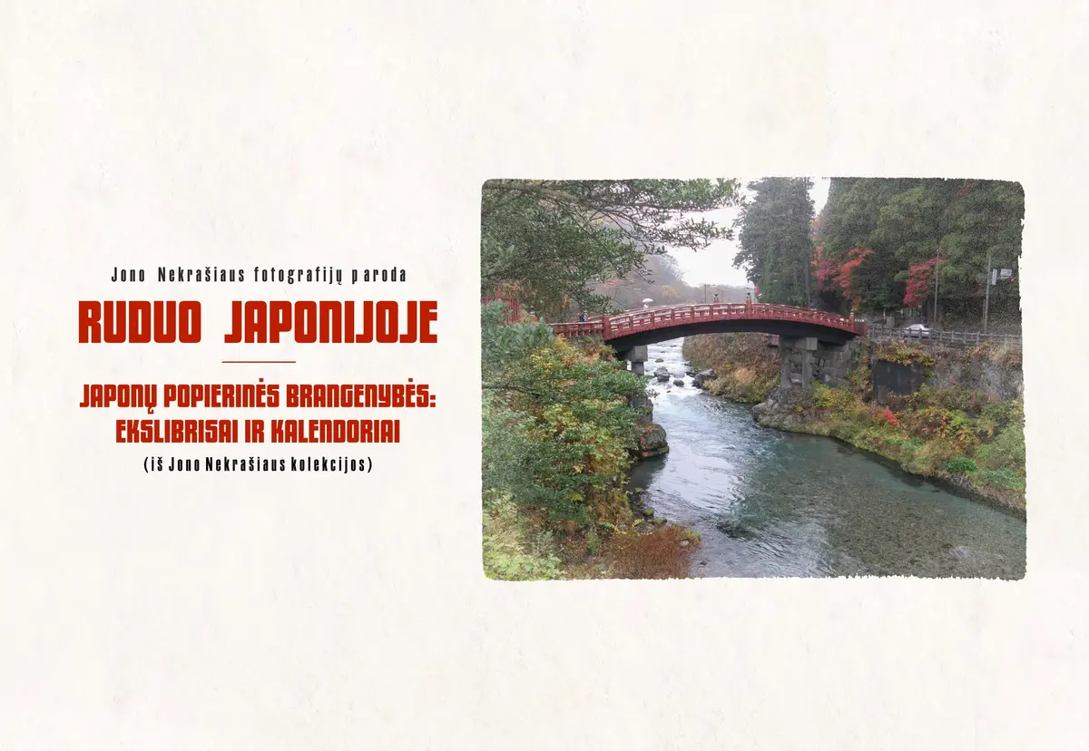 Kviečia parodos, skirtos Lietuvos ir Japonijos diplomatinių santykių atkūrimo 35-mečiui