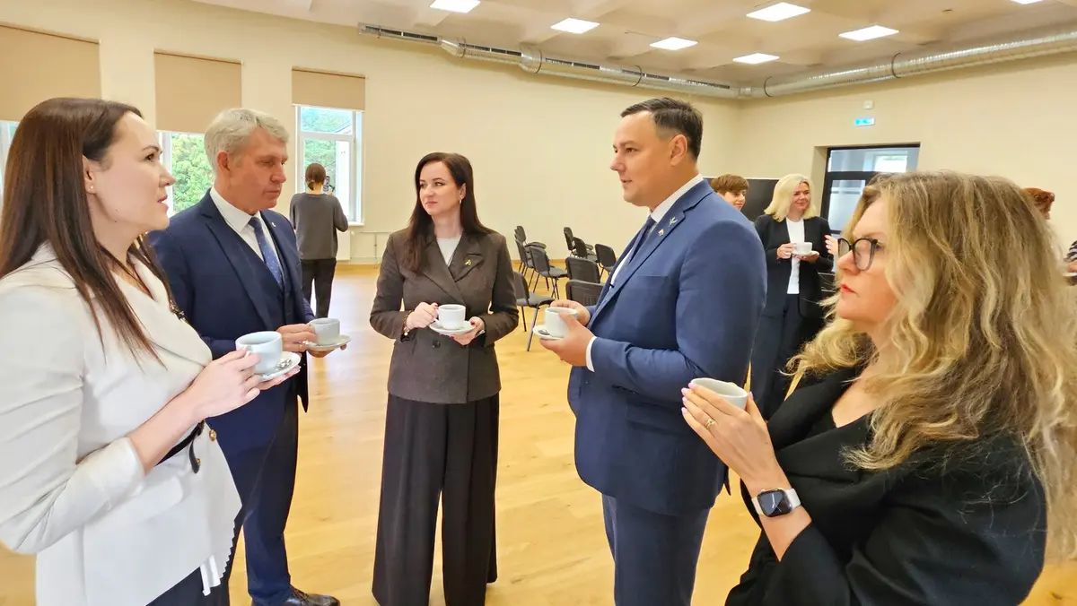 Ministrei pristatyta šiaulių rajono savivaldybės socialinių įstaigų veikla ir įgyvendinti išskirtiniai projektai